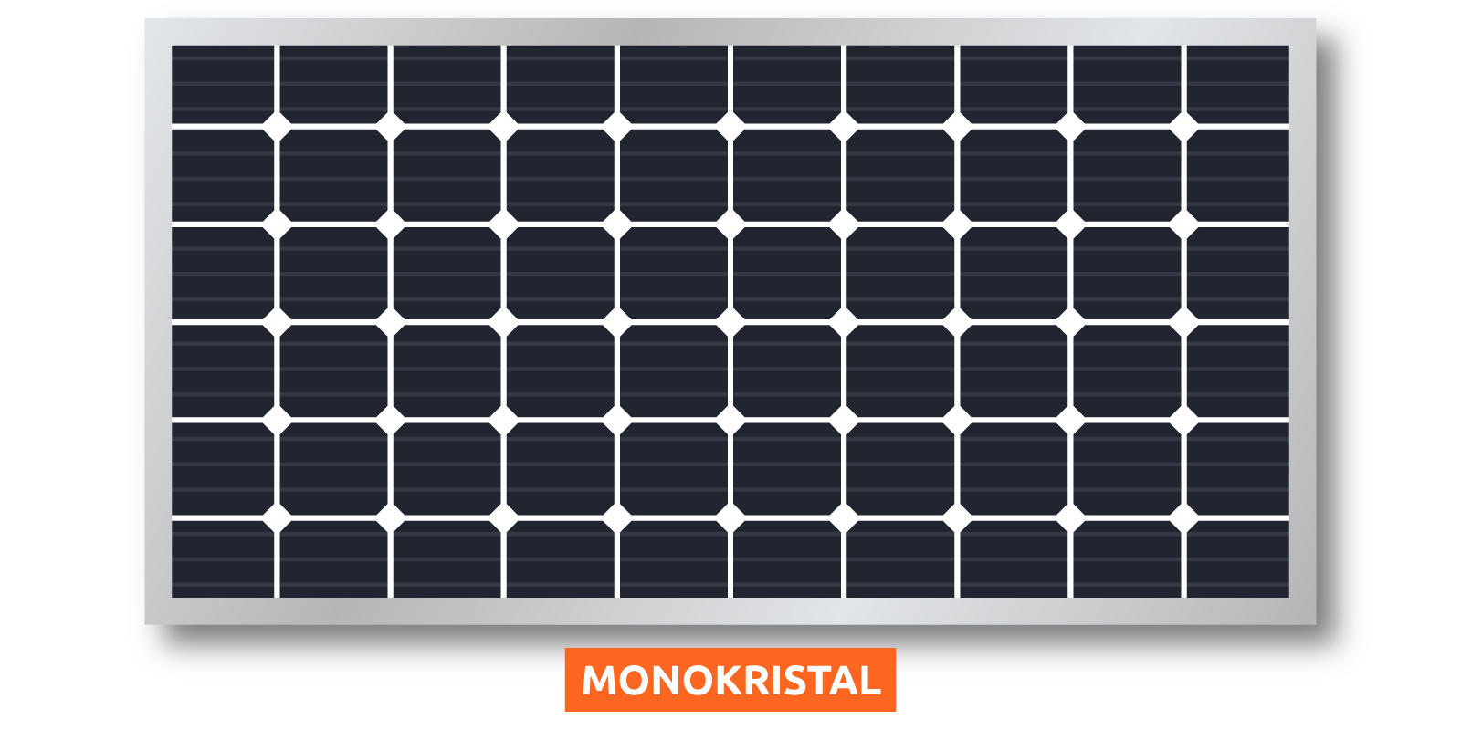 monokristal zonnepanelen